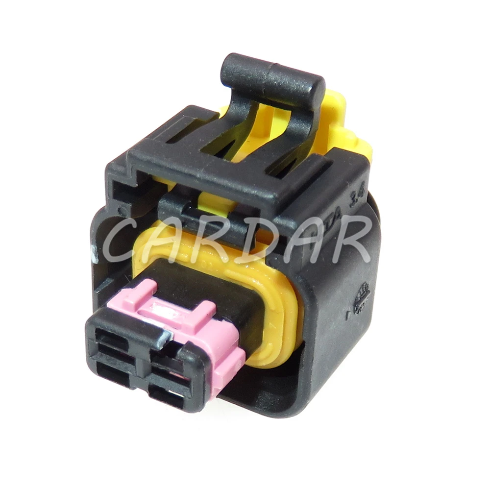 1 Set 2 Pin 4410801 Automobile Wire Cable Plug Electrical Connector Auto Plastic Housing Waterproof Socket AC Assembly