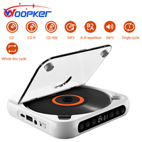 Woopker CD Player KC-918 Stereo HiFi Player Has LED Screen Built-in 2000 MAH Rechargeable Battery Portable Bluetooth Speaker