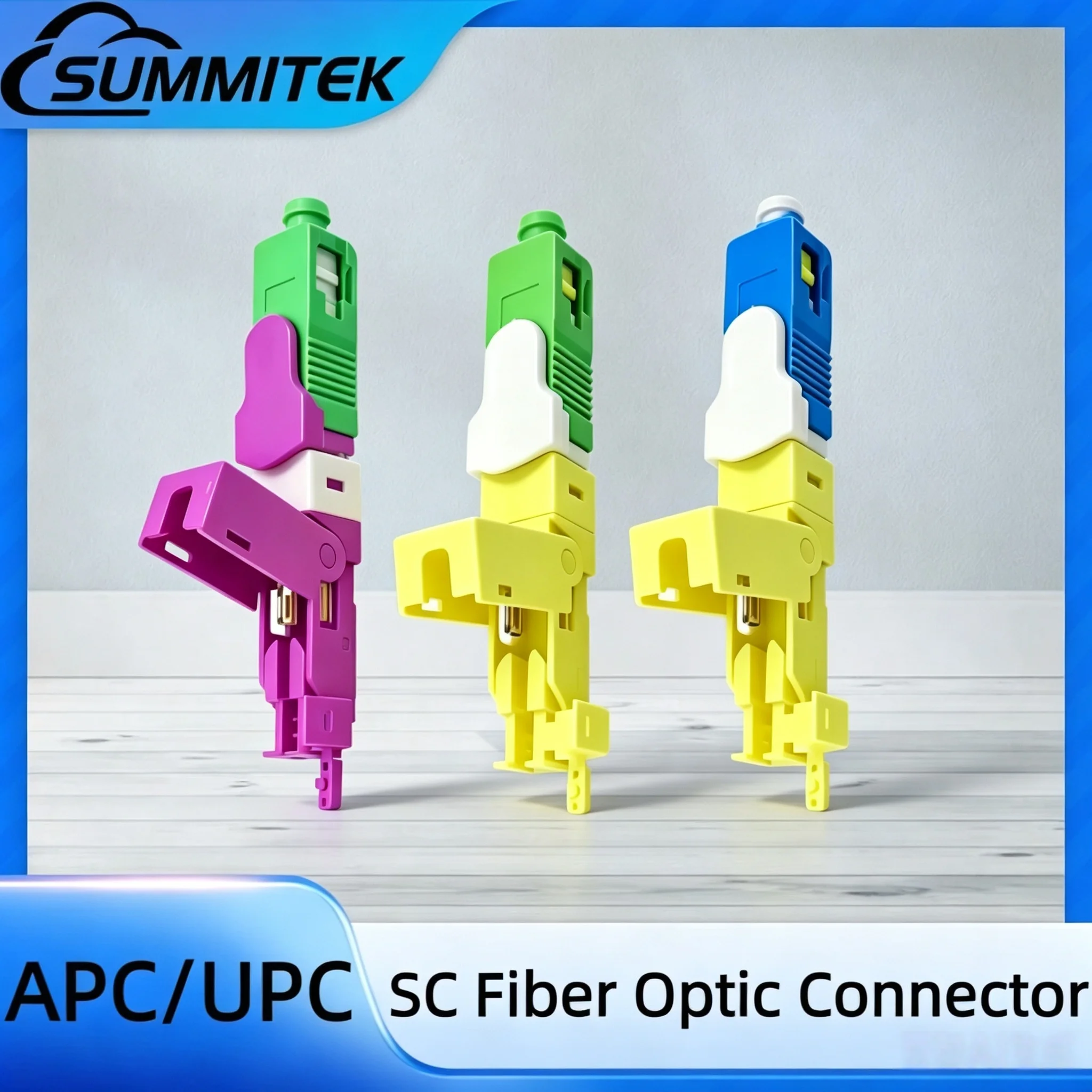 summitek-10-50-100pcs-ftth-sc-upc-optical-fibre-quick-connector-sc-apc-ftth-fiber-optic-fast-connector