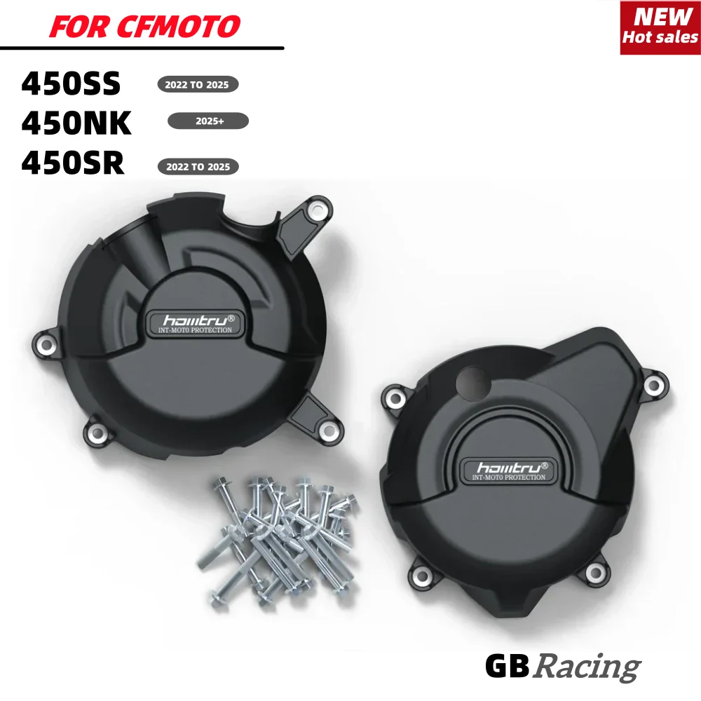 

GB Racing 450NK/SR 2022-2025 CFMOTO Body and Frame Clutch Pulse Protective Cover Motorcycle Engine Protective Cover Accessories
