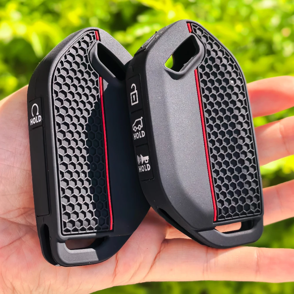 

Чехол для ключей Kia Ev9 K3 K5 Carnival Picanto GT Line Sorento MQ4 KA4, силиконовый держатель для ключей, чехол с дистанционным управлением без ключа, 2024