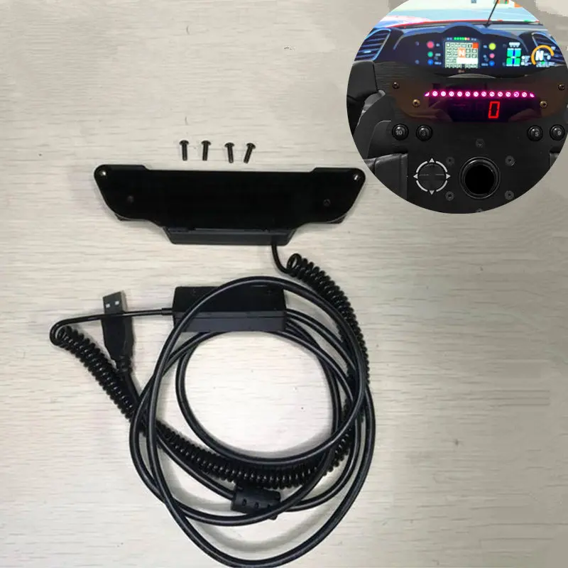 Speed Meter For Thrustmaster T300RS/GT TSPC 599 GT1/D1 F150 Racing Car Game Modification On Steering Wheel