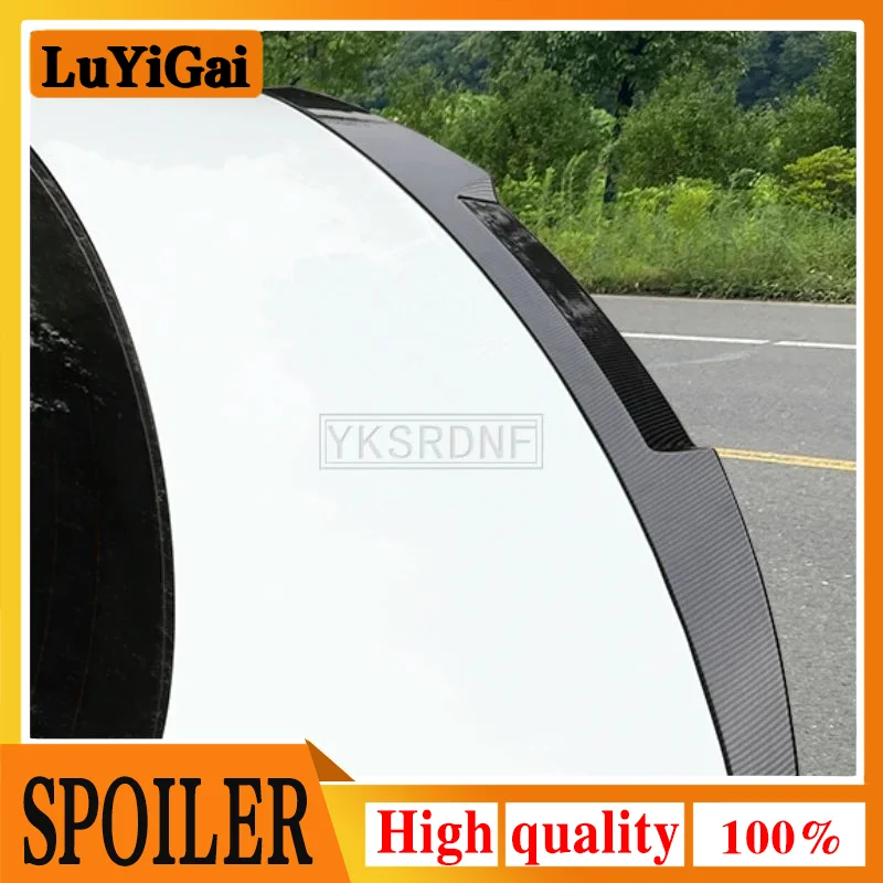 for Audi A4 B9 2017 2018 2019 spoiler ABS plastic material car decoration trunk tail unpainted color rear spoiler