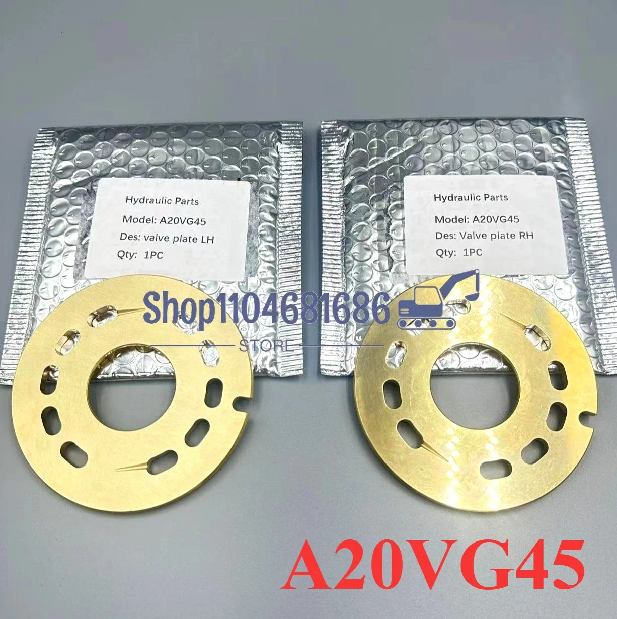 A22VG45 A20VG45 Hydraulic Pump Spare Parts for A20VG A22VG Piston Pump Repair Kits Pump Valve Plate
