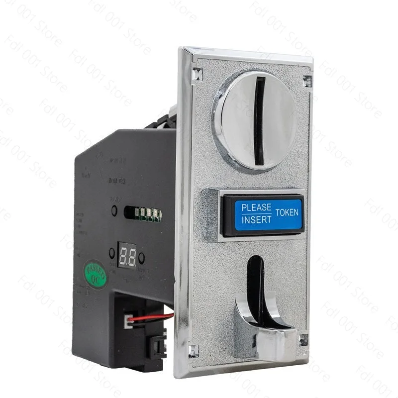 Multi Electronic Coin Acceptor Accept 6 Type of Coins for Vending Machine /Coin Laundromat Massage Chair
