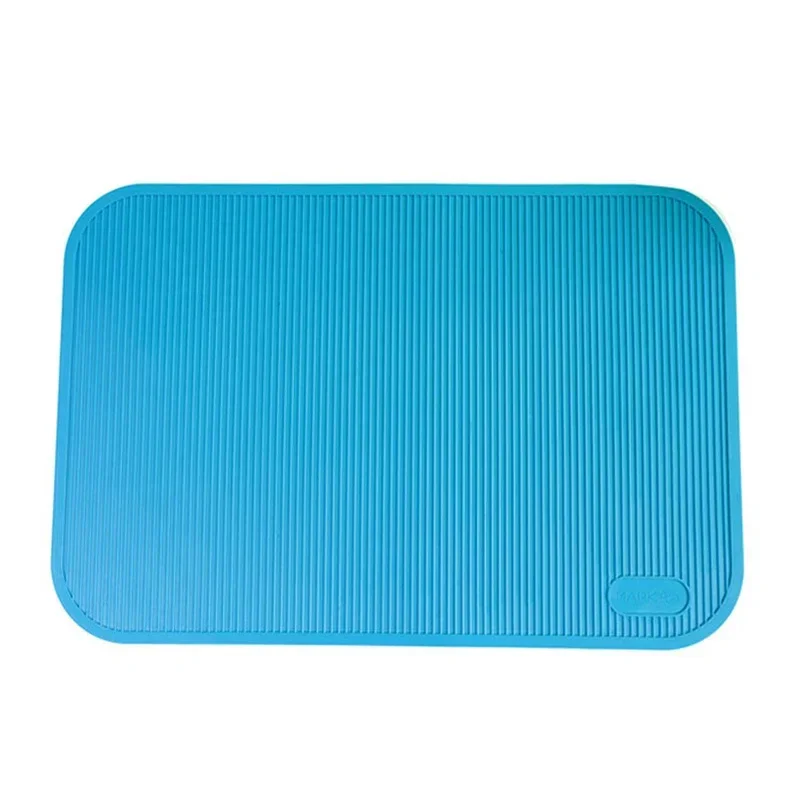 Professional Pet Grooming Table Mat Durable Surface in Vibrant Yellow and Blue for Stylish Pet Care