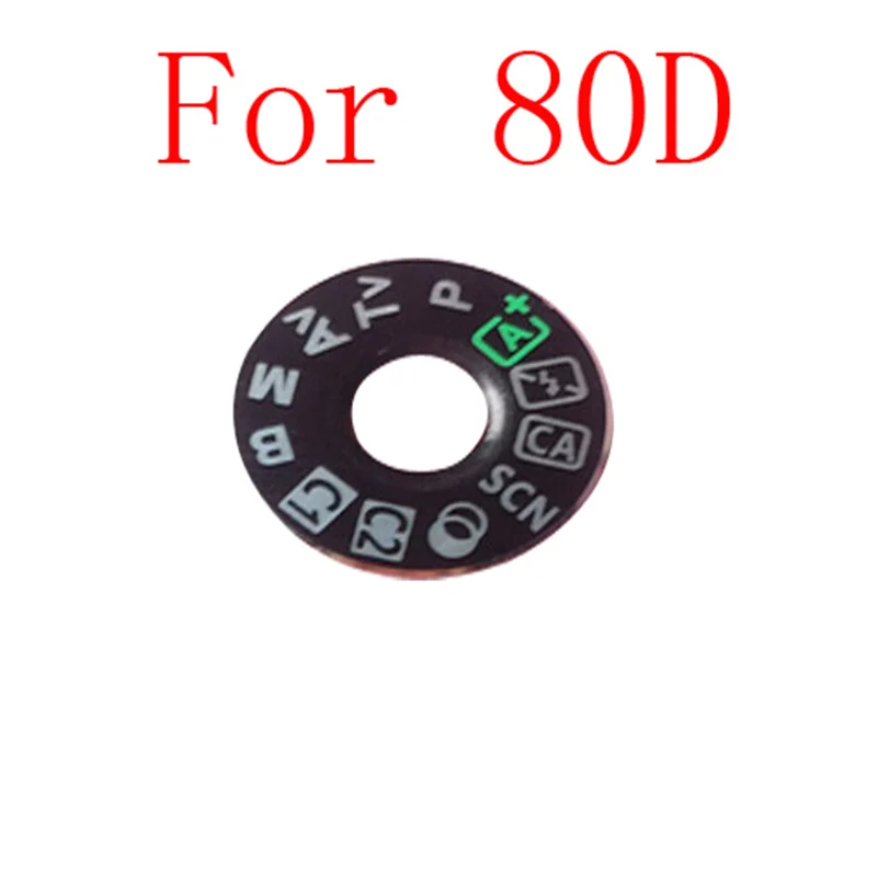 Tag plate nameplate Camera repair parts For Canon 5D3 60D 70D 6D 80D  7D2 5Ds 5DSR mode dial pad turntable patch