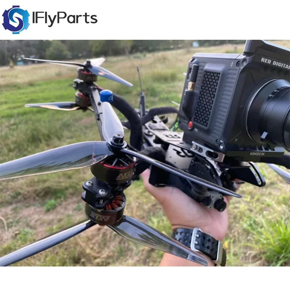 HQ 7X3.5X3 7 Inci CW CCW 3 Bilah/Tri-Blade Propeller untuk Bagian FPV