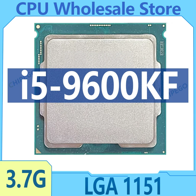 Core i5-9600KF i5 9600KF 3.7 GHz Used Six-Core Six-Thread CPU 9M 95W LGA 1151