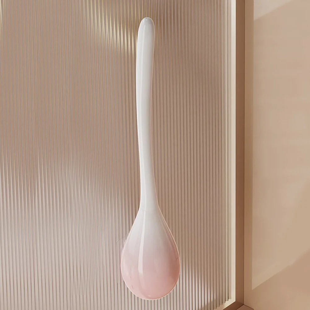 

1 Set Toilet Bowl Brush With Holder Multi-Functional Wall Mounted Long Handle Bathroom Cleaning Tool For Home Hotel Office Rv