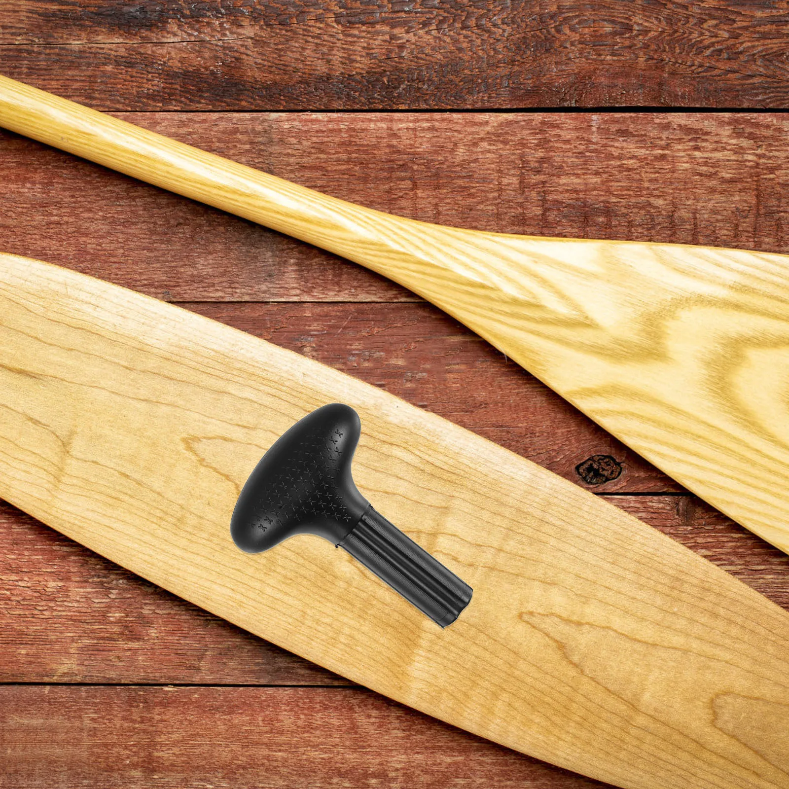 مقبض مجداف بلاستيكي خفيف الوزن قابل للتعديل، قبضة مريحة لقارب الكاياك، مجداف ركوب الأمواج، رأس قابل للاستبدال #2