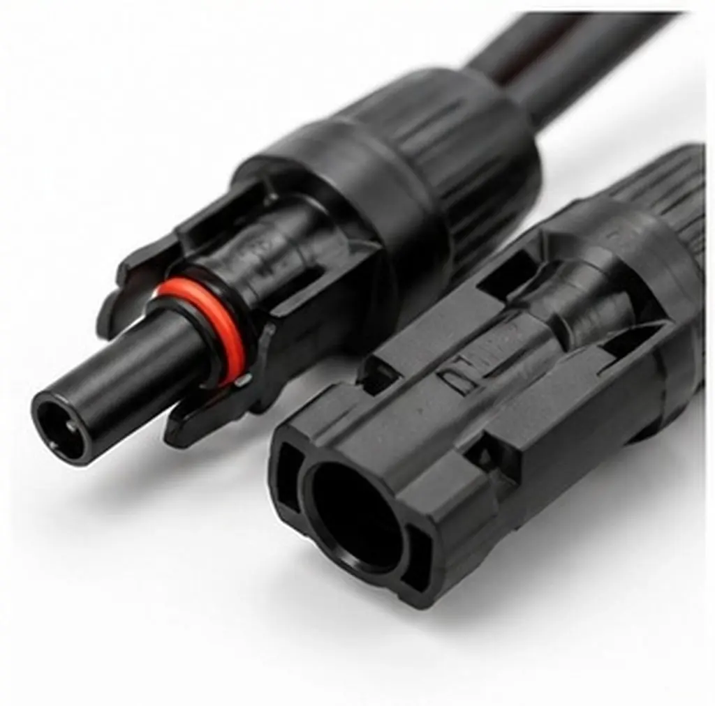 2 pcs Solar Cable Wire Rv Shop Battery Panel Halloween Christmas New Year Solar Panel Connector Wire Solar Panel Wire Connector