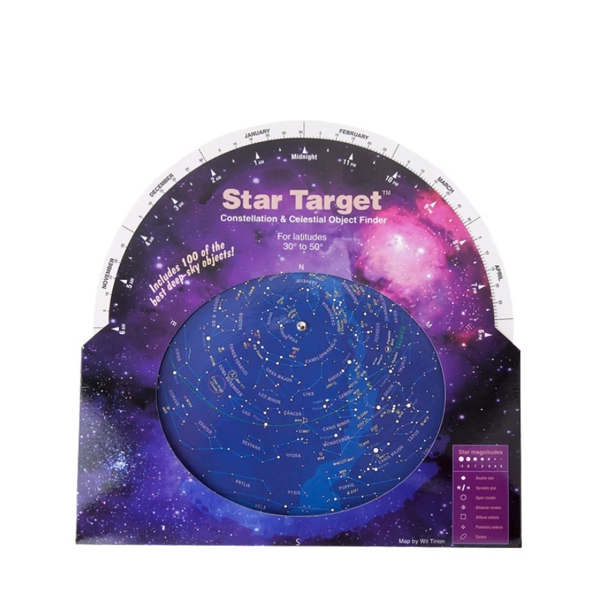 Rotating Constellation Diagram Star Map Astrolabe Planisphere Astronomical Stargazing Astronomy Enthusiasts Telescope Kit