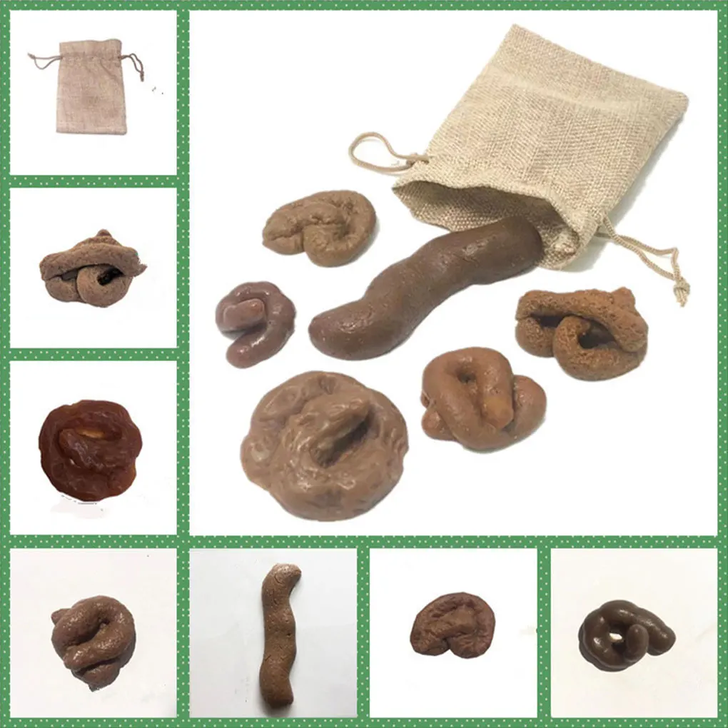 Funny Prank Toys For Halloween Stretch And Knead Fake Poop Pranks Afe Fake Plastic Dog Poop