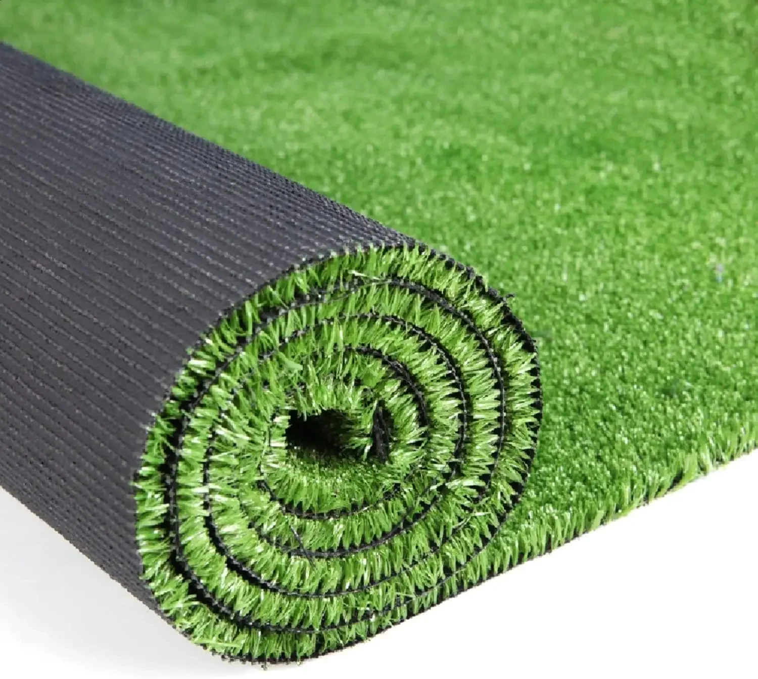 Tapete de grama artificial interno e externo, tapete falso Astroturf, decoração varanda, quintal, pátio, 10ft x 10ft, 100 pés ²