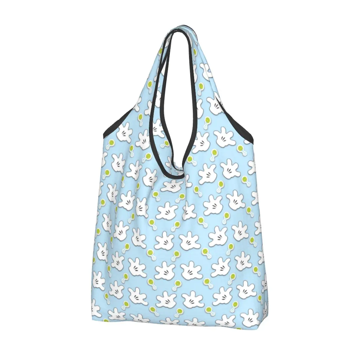

Reusable Mickey Mouse (8) Shopping Bag for Groceries Foldable Grocery Bags Washable Large Tote Bags