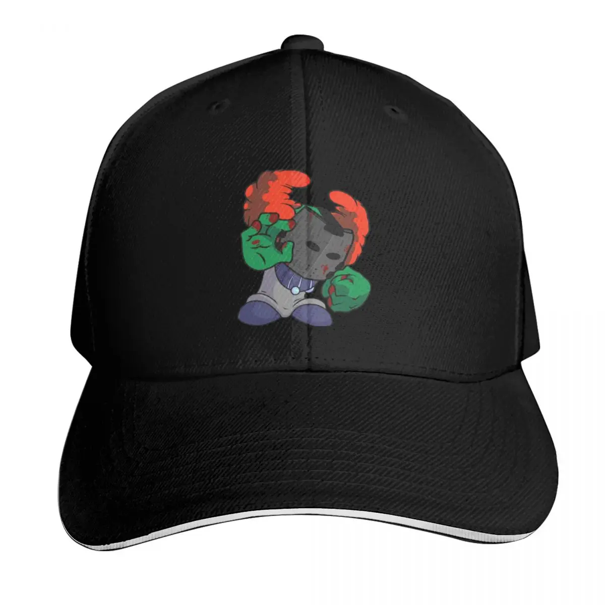Tricky fnf mod character Baseball Cap Thermal Visor Rugby golf hat genuine Ball Cap Men Golf Wear Women's