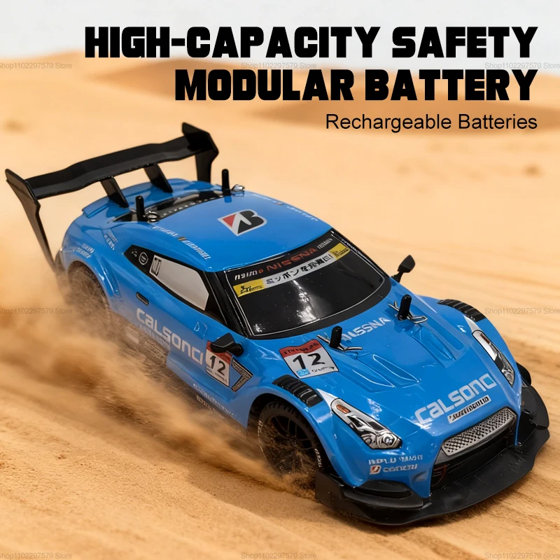 1:14スケール ドリフトカー 2.4Gリモコン付き レースやスタント用 リモコンGTRモデル オフロードおもちゃの車 子供と大人向け