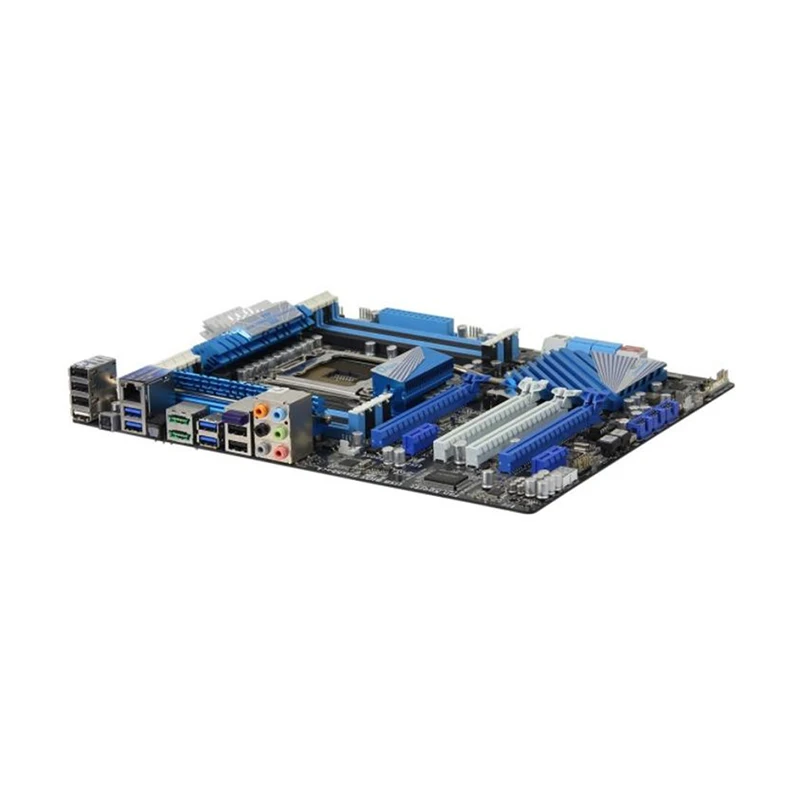 Imagem -03 - Placa-mãe Intel X79 P9x79 Pro Original Usado Lga2011 Lga 2011 Ddr3 64gb Usb 3.0 Sata3 Desktop Mainboard