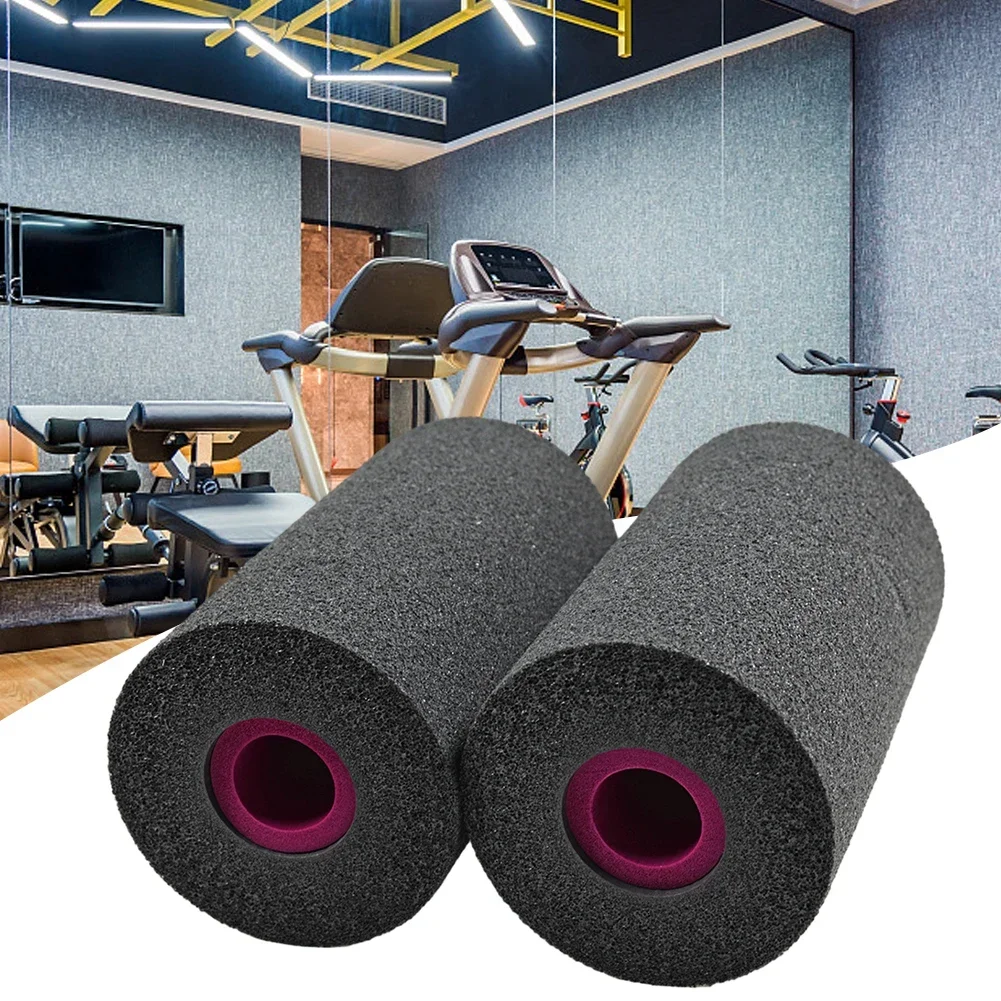 2PCS Foot Foam Pads Rollers Replacement For Leg Extension For Weight Bench Fitness Equipment Gear For Tube Diameter 22-25mm