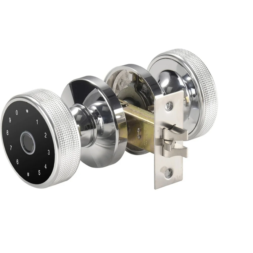 Temporary Password Fingerprint Security Lock 15*7*7cm Keyless Entry Lock Multiple for access Methods for hotel for access