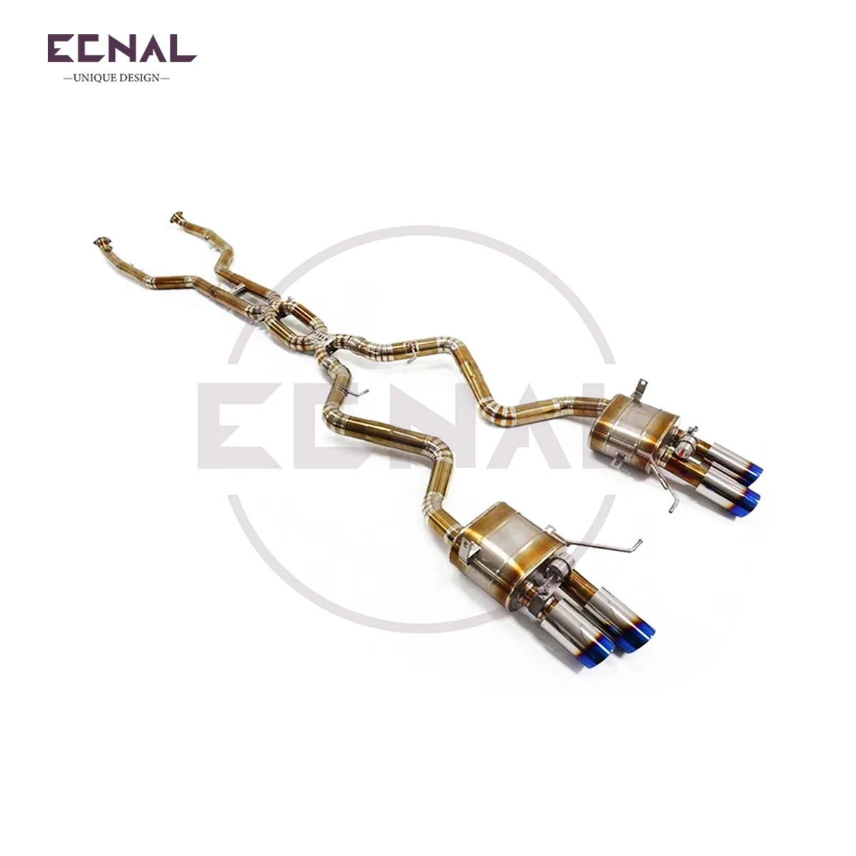 

Ecnal Exhaust Valved Pipe for BMW E90 E92 E93 M3 V8 4.0L 2009-2013 TC4 Titanium Alloy Sport Exhaust Catback System