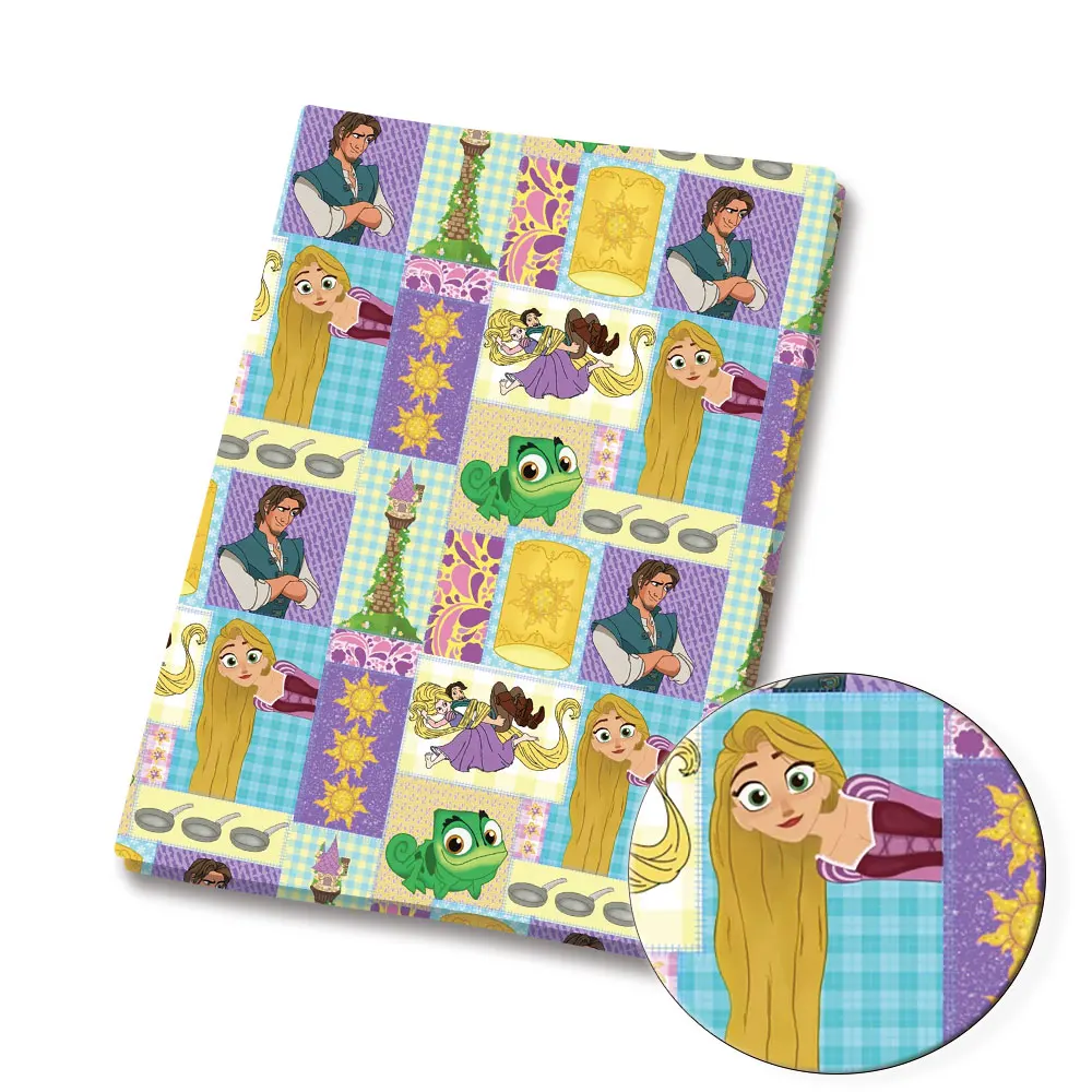 BEAST KINGOM co-branded cartoon 140x50CM fabric cartoon patchwork children's home textile sewing doll skirt curtain girl skirt 1