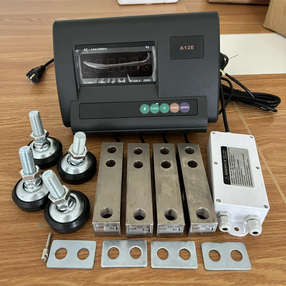 Electronic Small Floor Scale Accessories LCD Displays And Load Cell Kit A12 Indicator 12E Livestock Weighing Scale