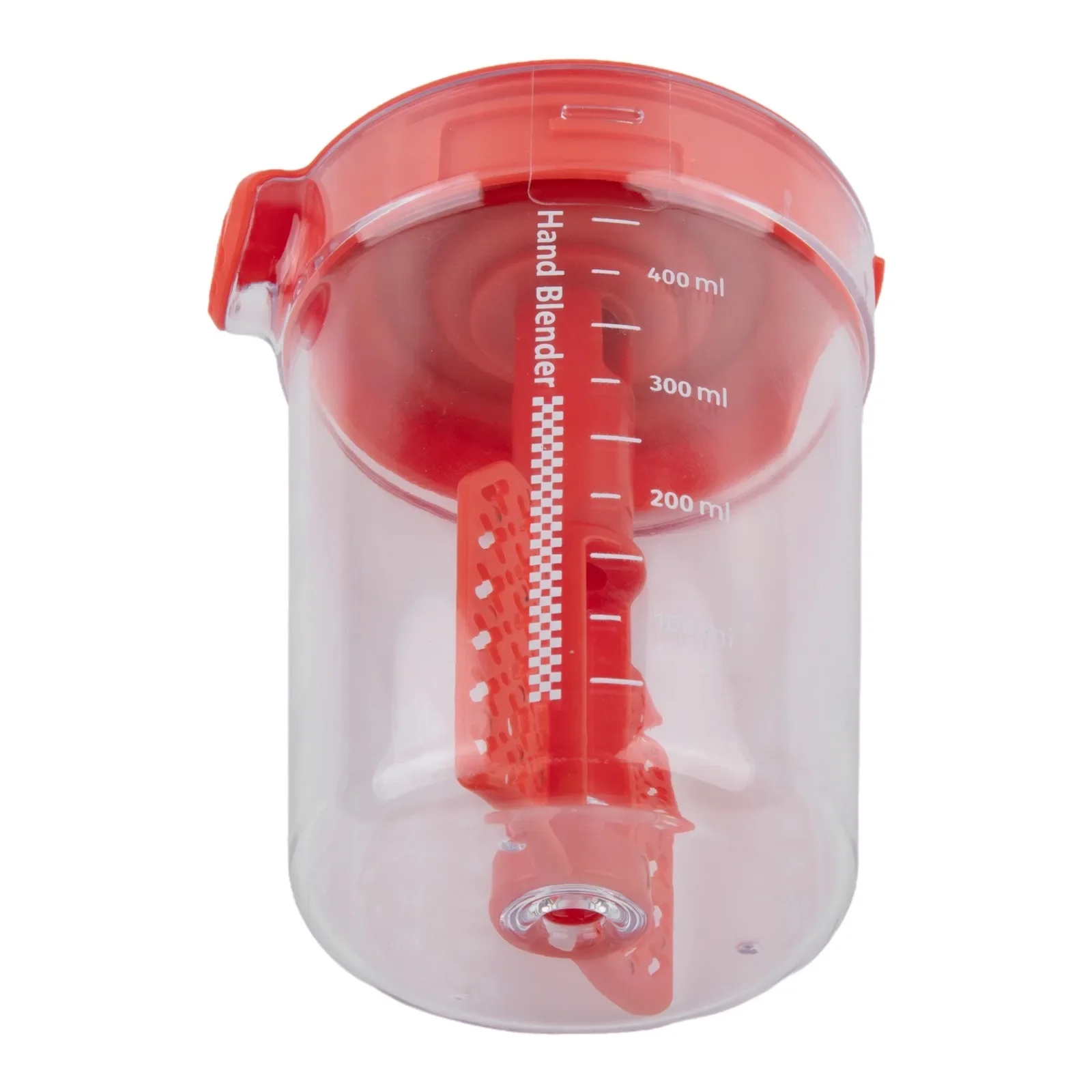 

15x9.5x9.5cm Eggbeater Mixer Accessory Food Storage Solution Efficient Filtration System Integrated Measuring Scale