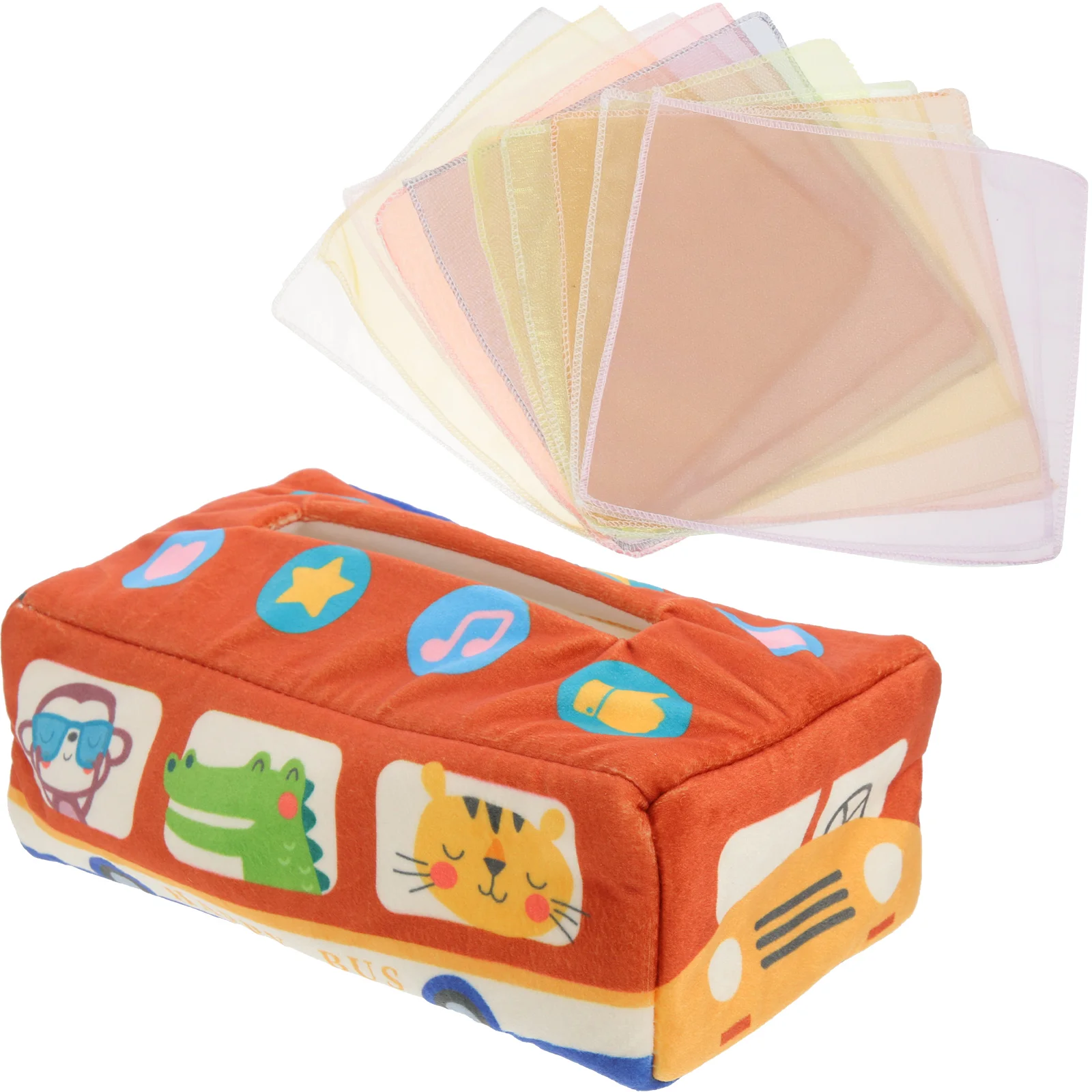 

Travel Toys for Kids Children Paper Toddlers Early Educational Cloth Sensory Baby Children’s