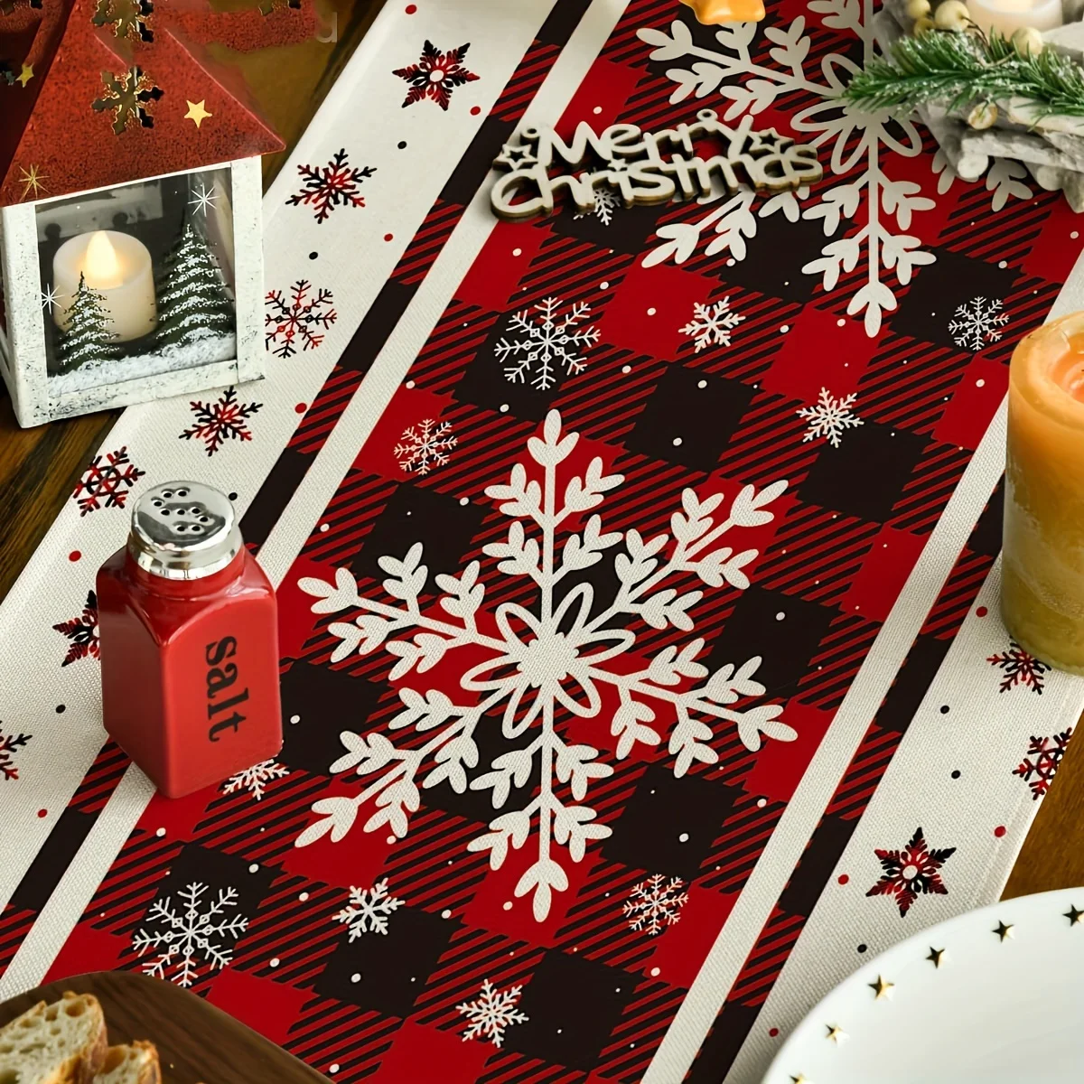 Chemin de table de Noël en for - Christmas Table Runner avis et prix