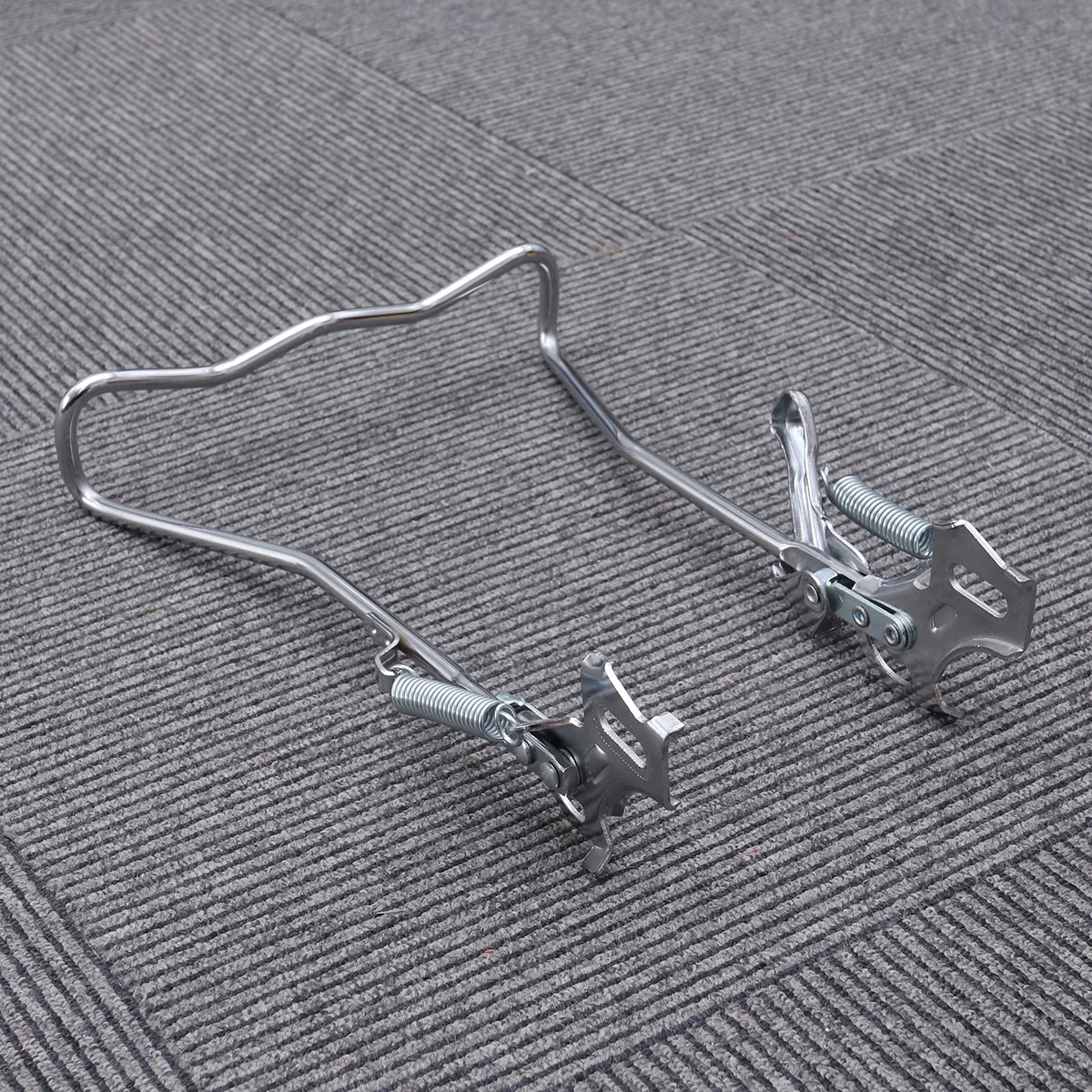 

Electric Bicycle Rear Bent Double Child Rack Stand Kickstand for Repair Parking Storage Display Floor Holder Bike