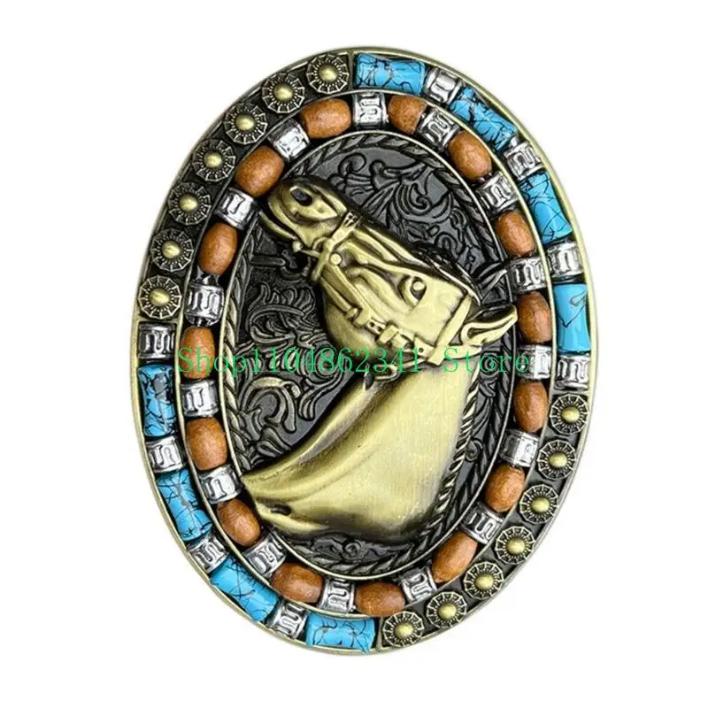 5ASDベルトバックルメンウエスタンカウボーイベルトバックルリラックスした誕生日プレゼント