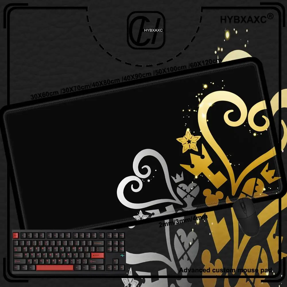 

Mouse Pad of Cute Heart HD Desk Pad Extended Gaming Kingdom Keyboard Mats K Large 90x40cm XXL Gamer Mousepad