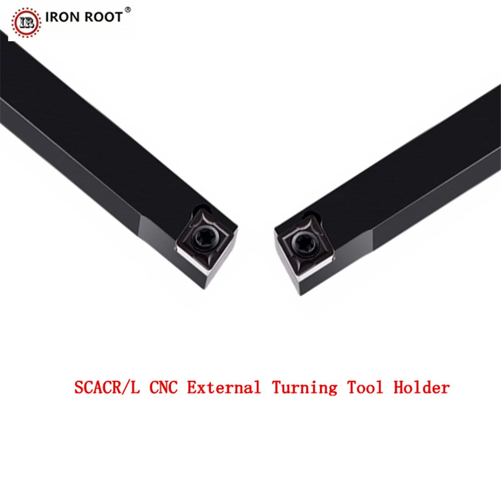 IRON ROOT SCACR0808H06,SCACR1010H06,SCACR1212H06,SCACL1212H06 External Turning Tool Holder CNC lLathe Tool FOR CCMT060204 insert