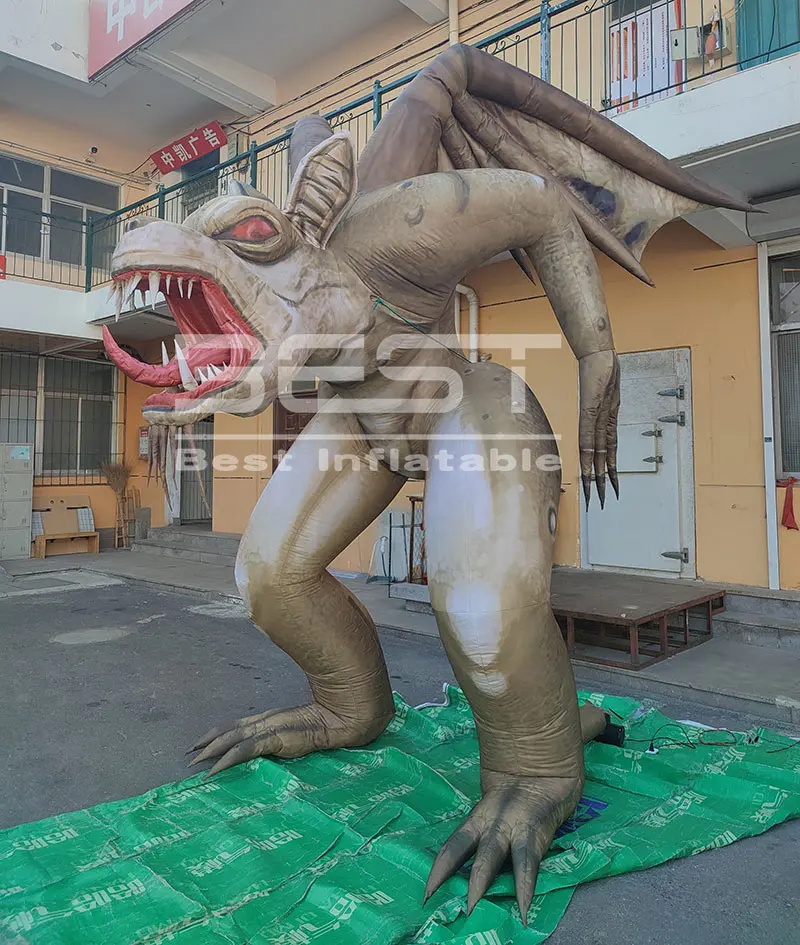 

Customizable Giant Inflatable Chupacabra Monster for Outdoor Halloween Decoration - Factory Direct Sale