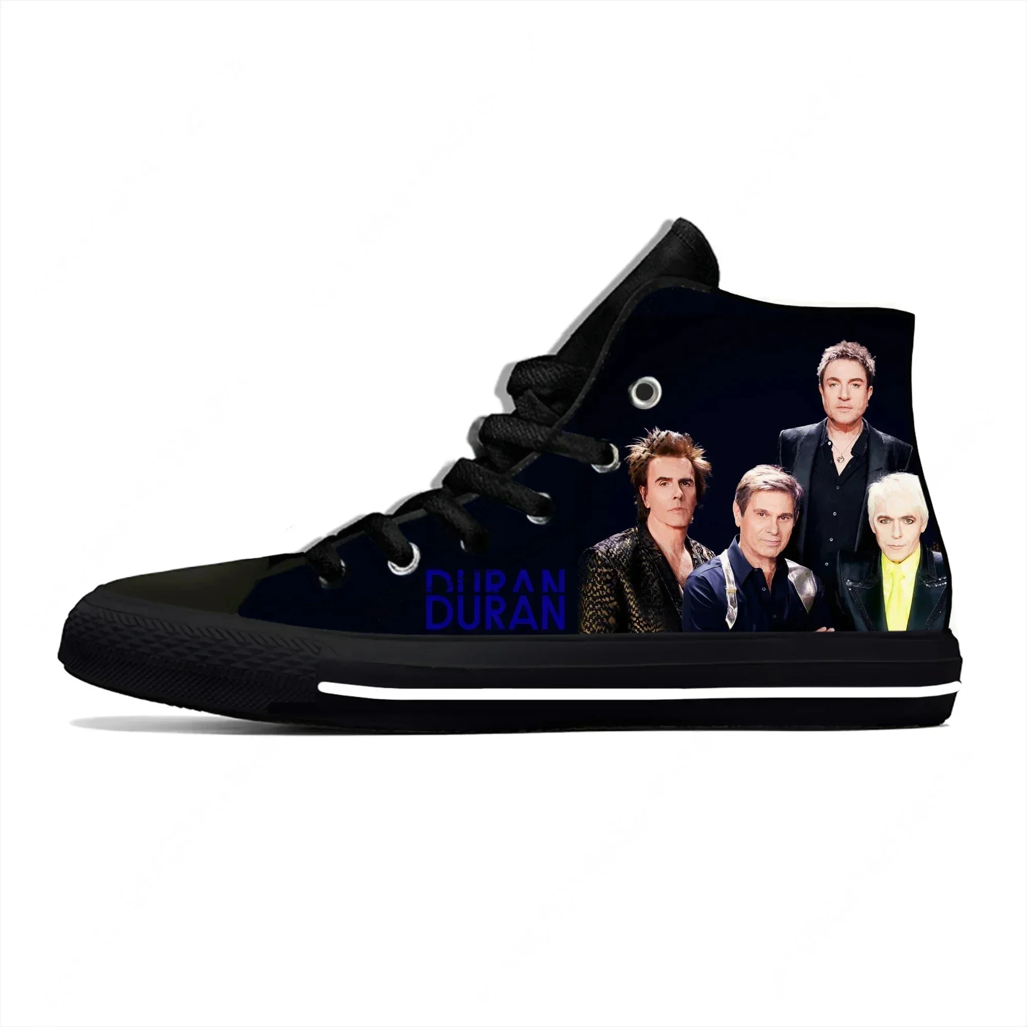 

Кроссовки DURAN DURAN High Top для мужчин и женщин, повседневная обувь, кроссовки из ткани, дышащая легкая обувь с 3D-принтом