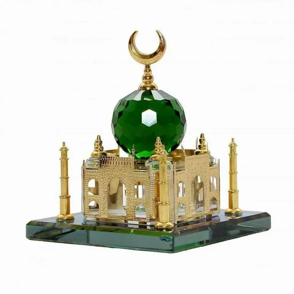 

Crystal Taj Mahal Muslim Decoration, Islamic Middle East, Arab, Mosque Home Decoration, Religious Prayer Gift