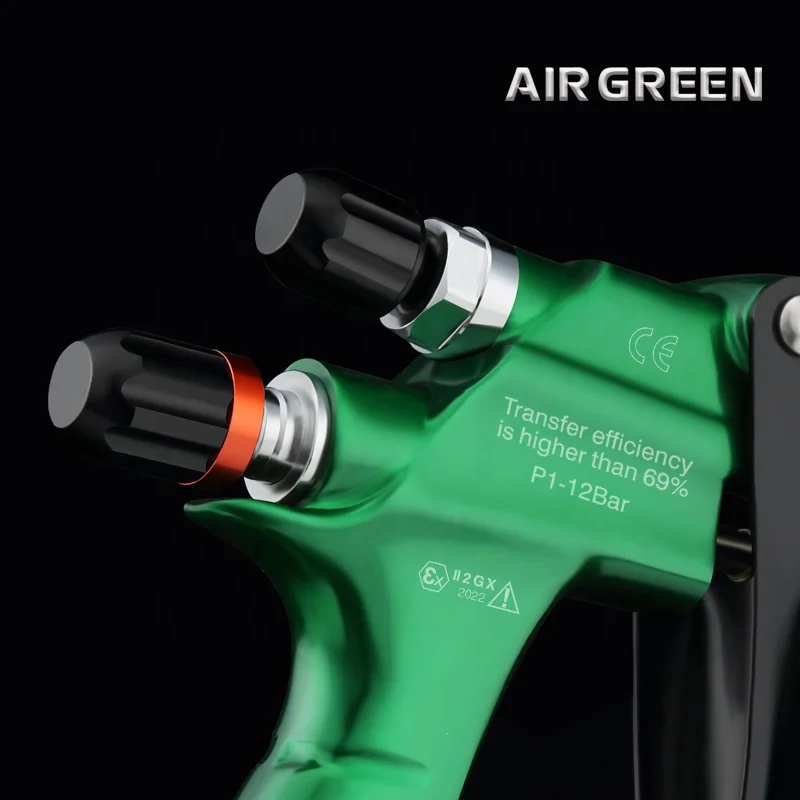 AIR GREEN Spray Gun Paint hvlp X-2020 lvmp Clear Coats 1.3mm Manufacturer Car Painting Professional Automotive Tool