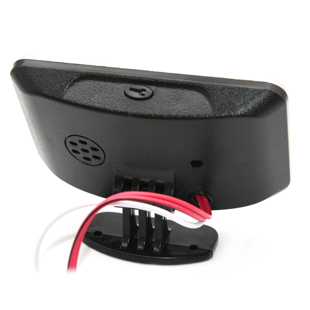 DC 12V/24V Vehicle Car LCD Fuel Level Gauge Voltmeter 2 IN 1 Truck Digital Alarm Gauge with Fuel Level Sensor 250-580 mm Length