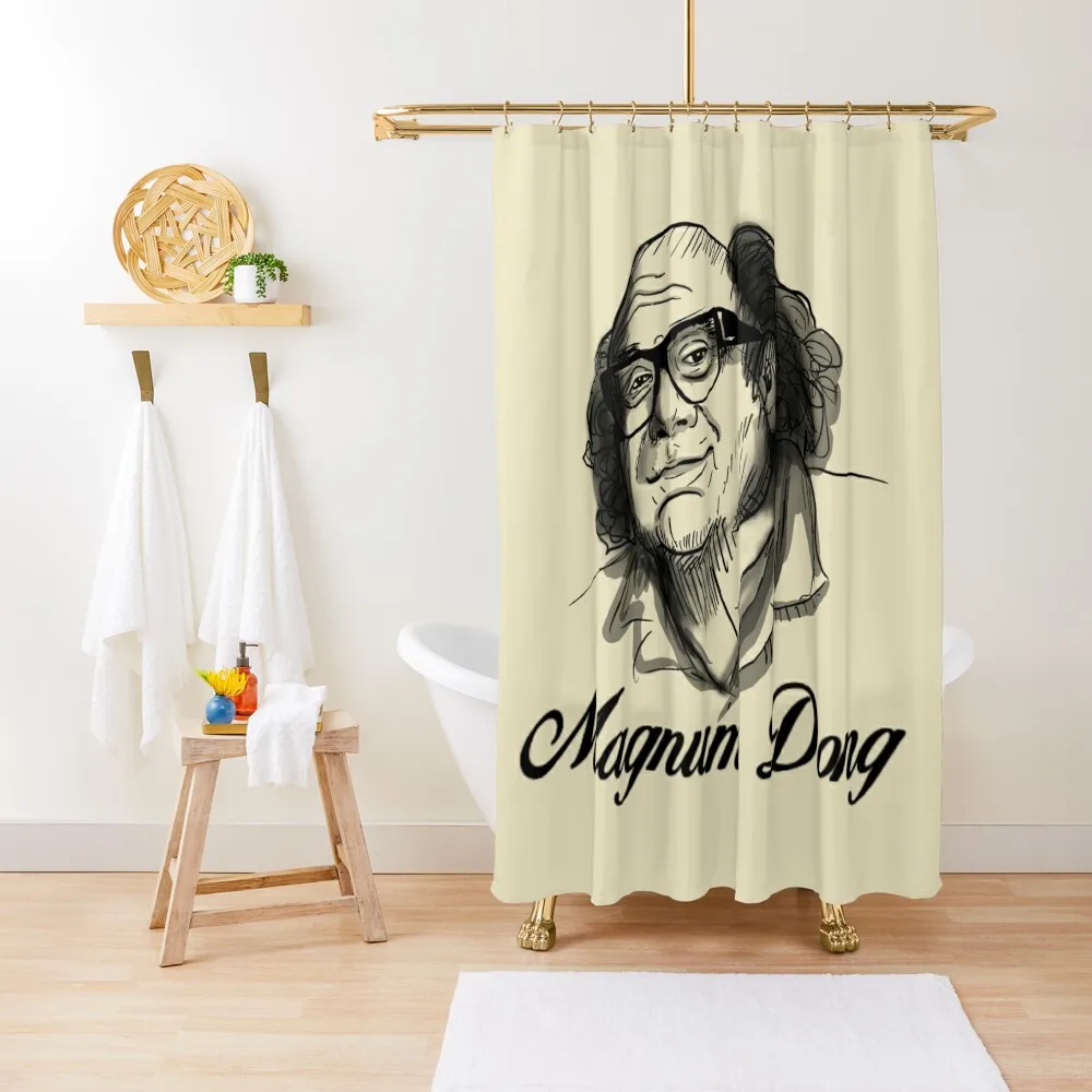 Danny Shower Curtain Window Shower Waterproof Curtain