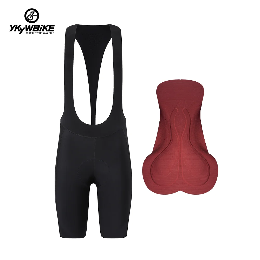 YKYWBIKE Women\'s Cycling bib shorts Bike Bib Shorts Pro MTB Cycling Bib 3D High Density Pad Excellent Performance 6H ride