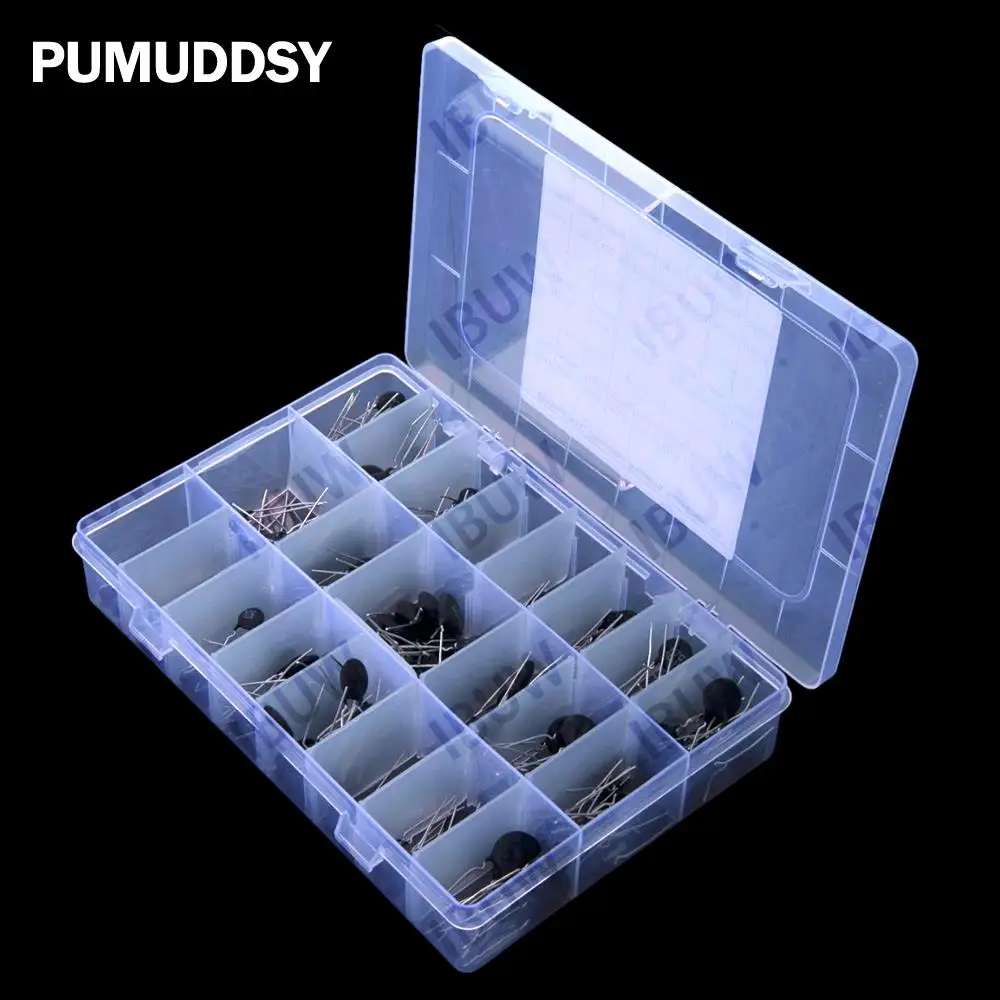Kit de Surtido de Termistores NTC 22Values 3D-15 3D-9 5D-5 8D-15 10D-15 10D-5 10D-720D-9