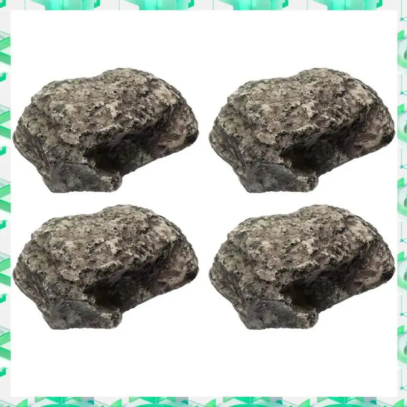 

3C Electron 4PCS Запасной брелок для ключей — выглядит и ощущается как настоящий камень — безопасный для наружного сада или двора, коробка для ключей, простая установка, 4P