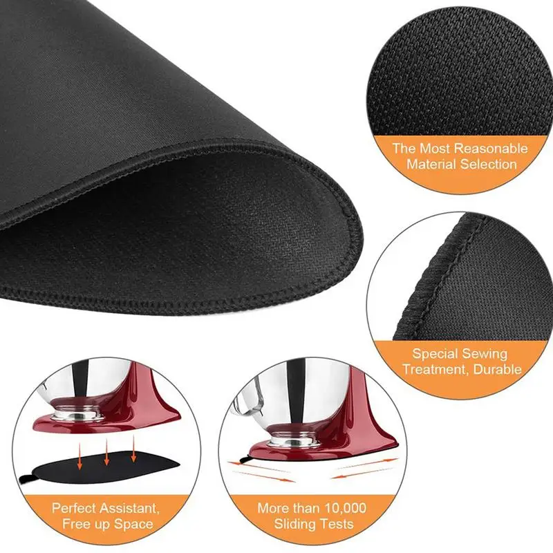 Mixer Mover Sliding Mats Blender Non-Slip Mixer Mat Heat Resistant Kitchen Appliance Slider pad Professional Bowl Lift Mixer pad