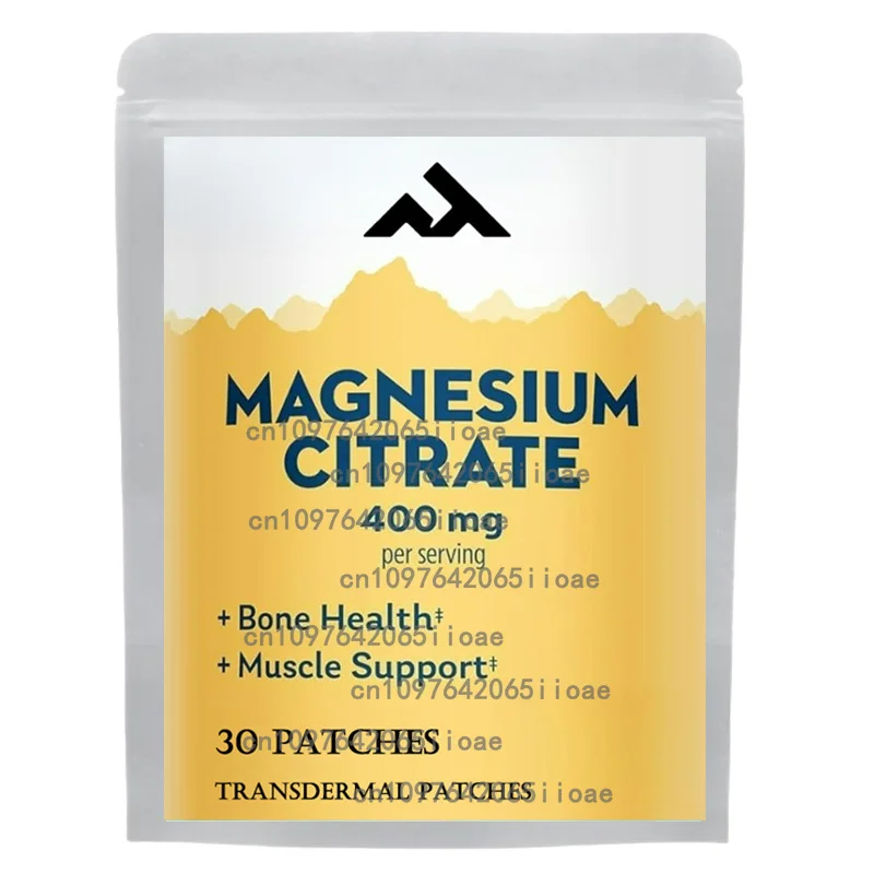 

Magnesium Complex Transdermal Patches for Muscle Recovery & Relaxation, Heart, Bone Support 30 Patches