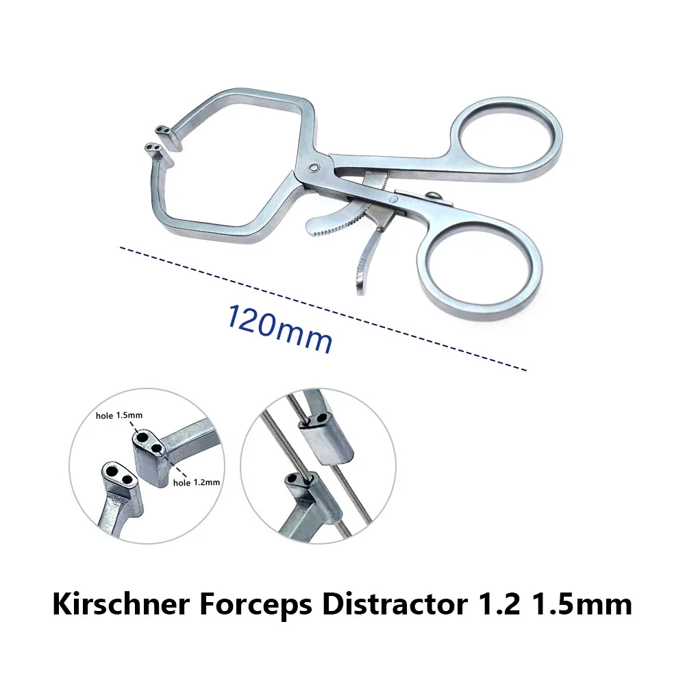 

Kirschner Forceps compression Opener Distractor Orthopedics Surgical instruments 1.2 1.5mm