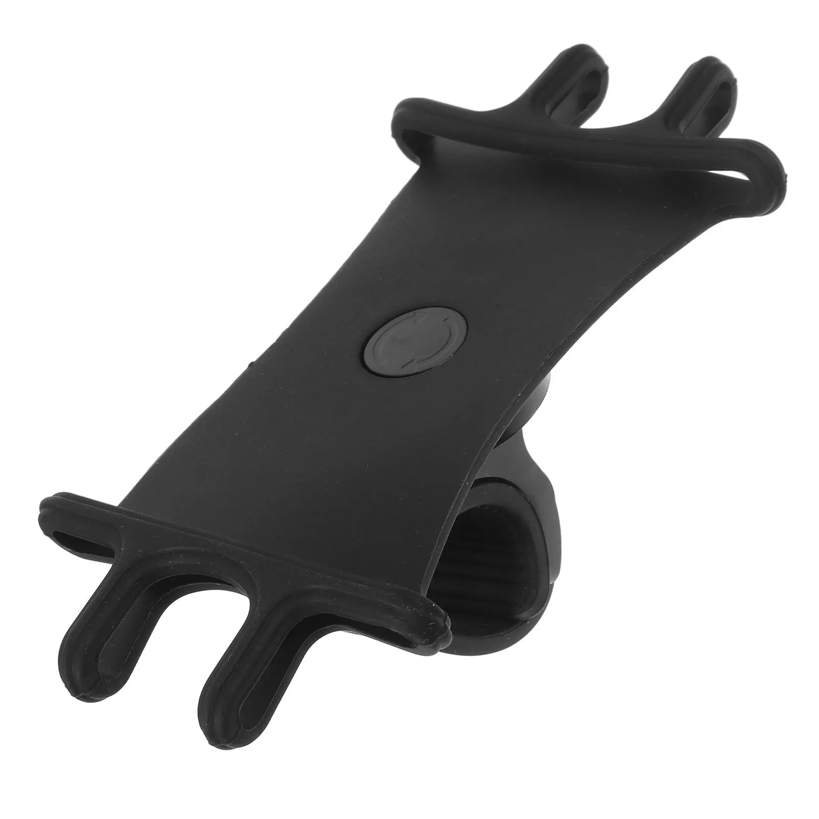 

1Pcs Rotating Phone Storage Rack Silicone Bike Phone Holder Lock Design Secure Compatible Adjustable 360 Degree Rotation