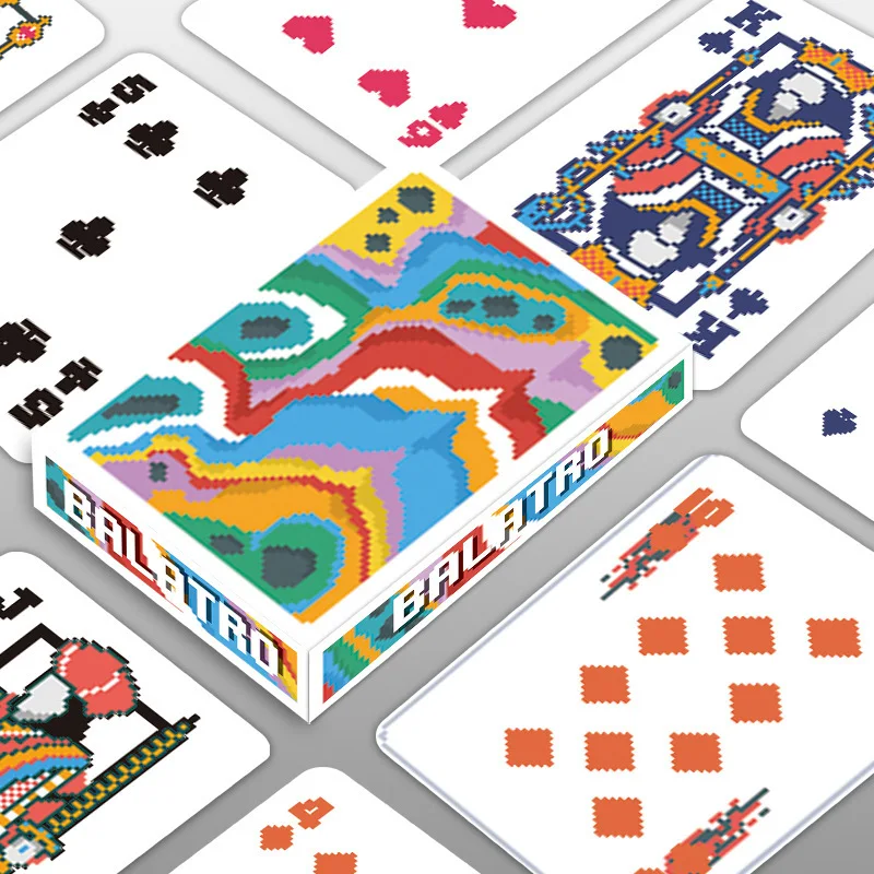 Balatro Joker Poker Card Set Classic Cartoon Kids Portable Playing Hobby Collectibles Cards Games Party Toy Deck Collection