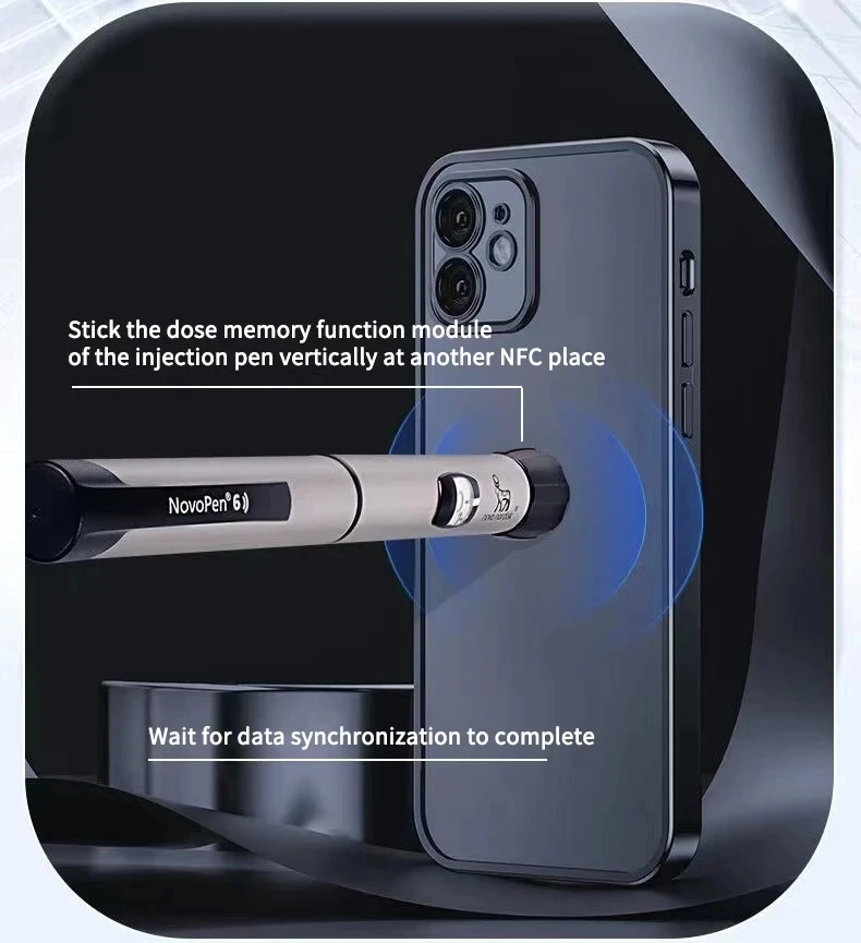 Portable Insulin Novo Pen 6 Nordisk Injection Pen Diabetes Blood Glucose Monitoring Household Injection 3ml Blood Glucose Meter